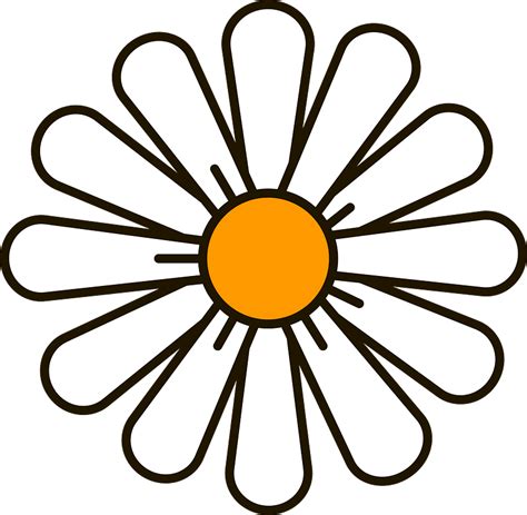 Daisy Svg Daisy Clipart Simple Flower 1854041 Clip Art Library