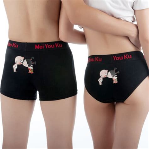 Buy 2017 Hot Sexy Couple Underwear Panties Man Character Panties Male Female