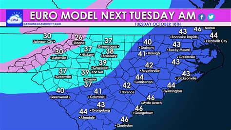 Coldest Air of the Season Possible Next Week - Carolina Weather Authority