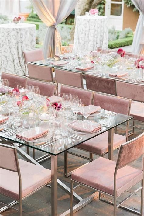 30 Popular Dusty Rose Wedding Ideas Wedding Forward Wedding Table