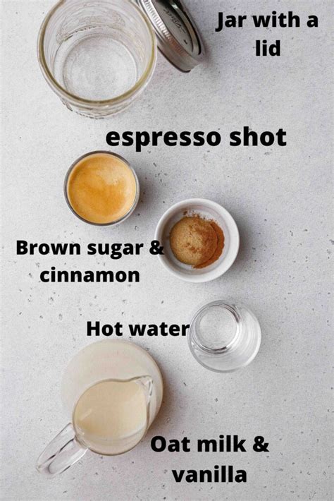 Iced Brown Sugar Oat Milk Shaken Espresso Starbucks Copycat Lifestyle