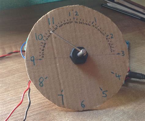 Arduino Clock With A Dc Motor Single Needle 4 Steps With Pictures