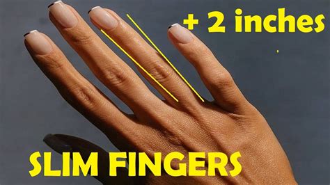 How To Get Slim Fingers Best Finger Exercises Youtube