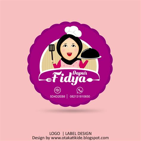 Design Logo Produk Makanan Gambar Kata Kata