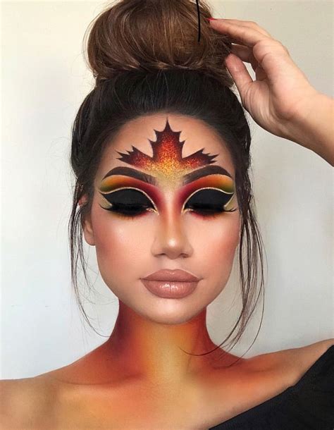 follow me for more fall makeup looks 🌙🍁 beautybymaribel halloween makeup easy fantasy