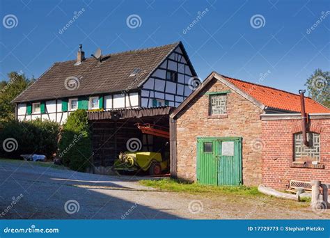Historic Farmhouse Germany Stock Image Image Of House Framework