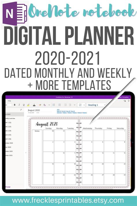Onenote Templates Planner