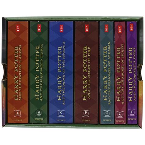Harry Potter Paperback Box Set Books 1 7 By Jk Rowling