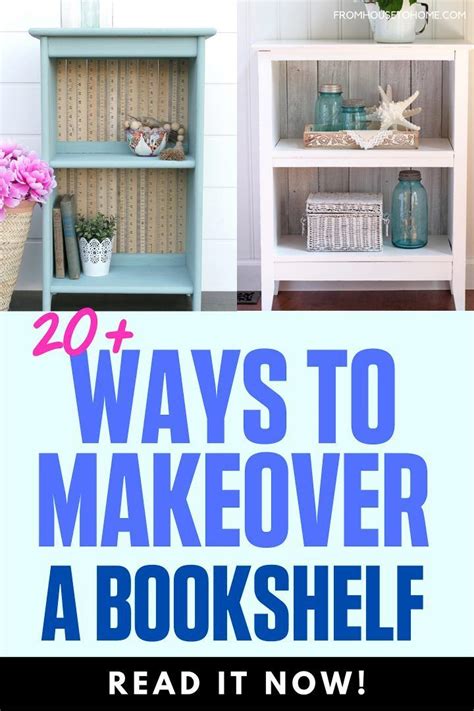 Diy Bookshelf Makeovers Easy And Beautiful Ways To Beautify A