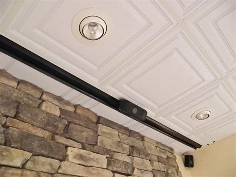 Recessed fluorescent and led troffer lights. Stratford Vinyl Ceiling Tile - White (2x4) | Drop ceiling ...