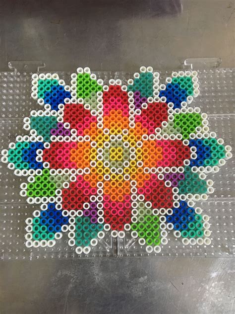 Flower Perler Bead Designs Tevanaplaticardemiletra