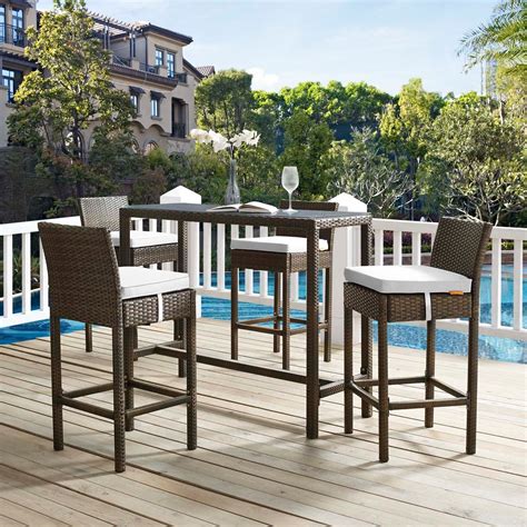 Refresh Your Alfresco Space With The Conduit Outdoor Patio Bar Stool