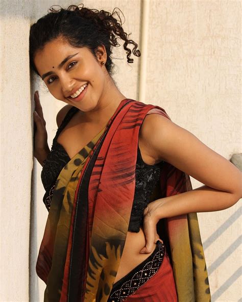 Anupama Parameswaran Looks Awesome In Saree Telugu Rajyam Photos
