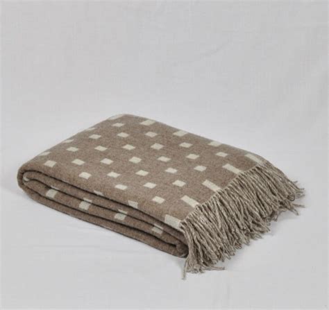 Merino Wool Blankets 140 X 200 Cm 55 X 79 In Soft Organic Etsy