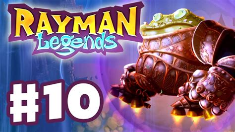 Rayman Legends Gameplay Walkthrough Part 10 Giant Armored Toad Boss