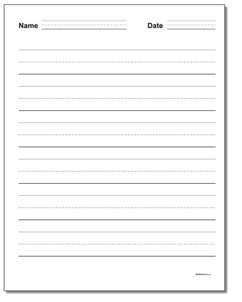 Cursive Paper 14 Best Images Of Printable Blank Writing Practice