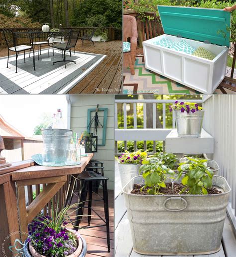 Deck Decorating Ideas On A Budget Rustic Crafts And Diy