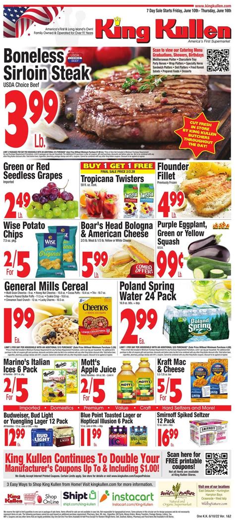 King Kullen Current Weekly Ad 0610 06162022 Frequent