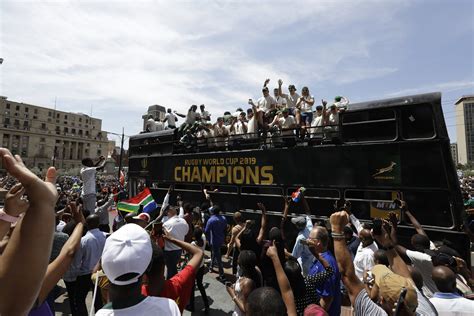 This Is For You South Africa Springboks Start Trophy Tour Ap News
