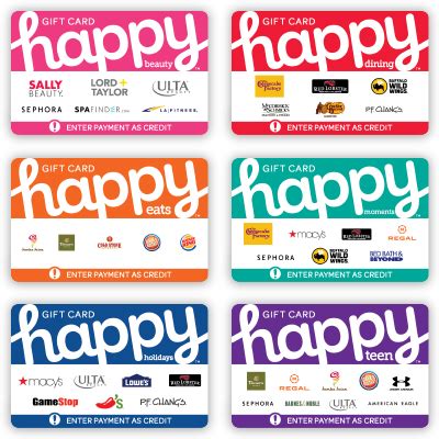 Plus, our gift cards have no additional processing fees. Happy Card Balance Check - Happy Cards