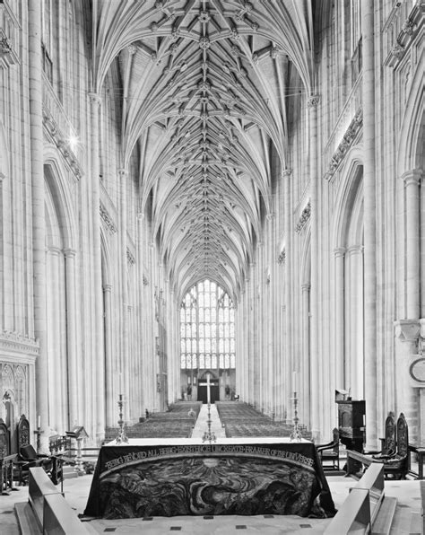 Winchester Cathedral The Nave Looking West Riba Pix