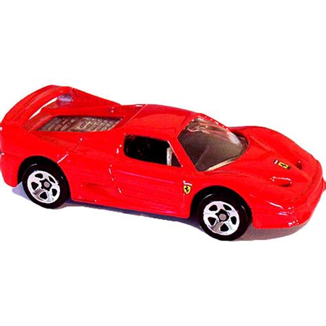 Coleção 1999 Hot Wheels Ferrari F50 Vermelha Collector 1120 23932