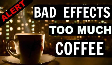 5 Harmful Side Effects Of Drinking Too Much Coffee