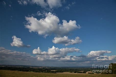 Cumulus And Stratocumulus Clouds Over Berkshire Photograph By Stephen