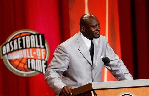 Michael Jordans Hall Of Fame Induction Speech The 100 Best Sports