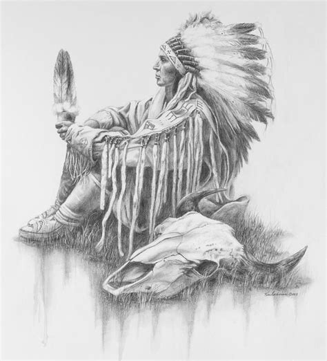 Pin By Mick On Drawings Native American Drawing Indian Drawing