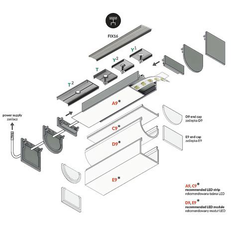 Profil Aluminiowy Led Vario Ral Eled