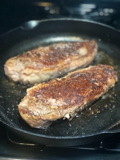 When cooking steak to your desired doneness, a meat thermometer is your best friend. Cast Iron Skillet Steak: Recipe & Tips