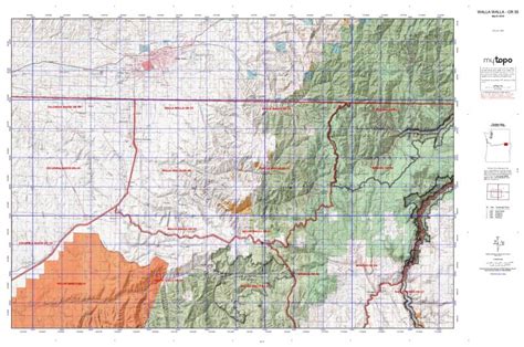 Oregon Unit 55 Topo Maps Hunting And Unit Maps Huntersdomain