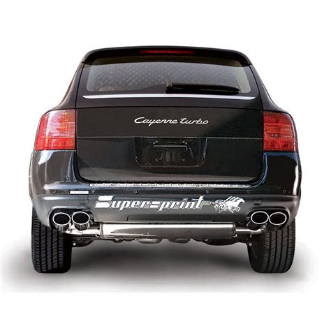 Performance Sport Exhaust For Porsche 955 Cayenne Turbo Porsche 955