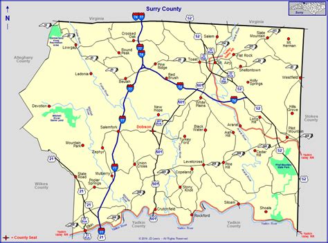 Surry County Nc Map Osiris New Dawn Map
