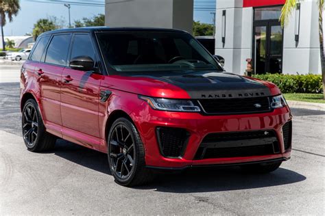 The sport's two center information panels also have a mind of their own turning themselves off at should i lease or buy a 2020 land rover range rover sport? Used 2020 Land Rover Range Rover Sport SVR For Sale ...