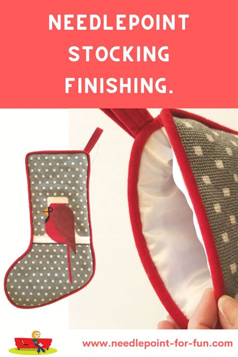 Needlepoint Stocking and Ornament Finishing | Needlepoint stockings
