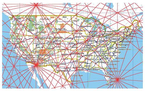 Map Of Us Ley Lines World Map
