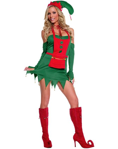 Holiday Helper Sexy Christmas Elf Costume