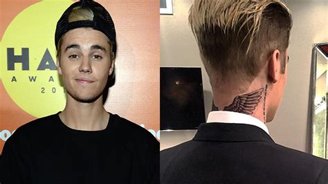 Justin Bieber Gets New Neck Tattoo And Drops 50k On Miami Mansion Youtube