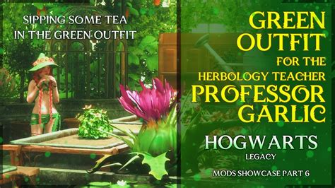Hogwarts Legacy Mod Professor Garlic S Plant Based Sexy Outfit Youtube