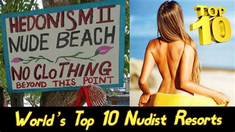 Top World Nude Resorts Youtube
