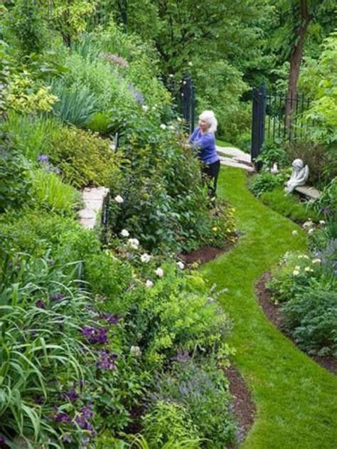 Nice 55 Creative Garden Design Ideas For Slopes Steep Backyard Sloped