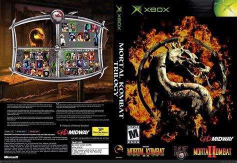 Mortal Kombat Trilogy Xbox Box Art Cover By Kracker624