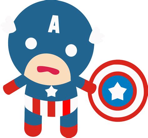 Captain America By Momo Lady Clipart Full Size Clipart 2230806