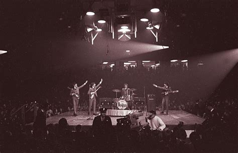 The Beatles Perform Live On Stage At The Washington Coliseum February 11 1964 The Beatles
