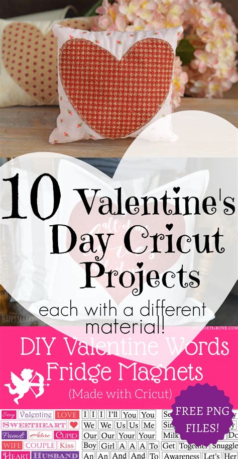 Mini Valentine’s Day Pillow with Burlap Heart a Cricut Project