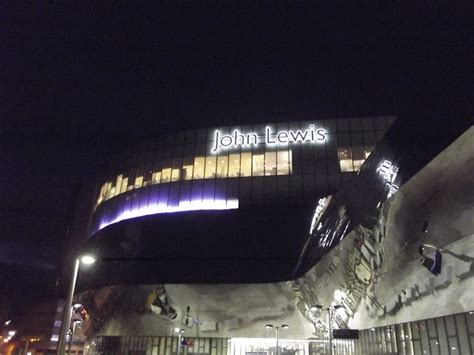 Birmingham New Street Station Purple Lit John Lewis Flickr