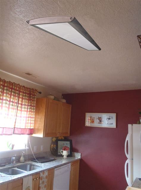 Replacing Florescent Kitchen Light With Can Lights Kitchen Ceiling