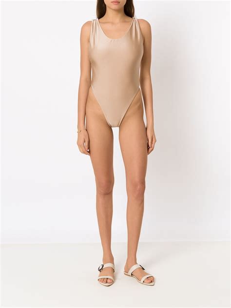 andrea bogosian twisted straps swimsuit smart closet